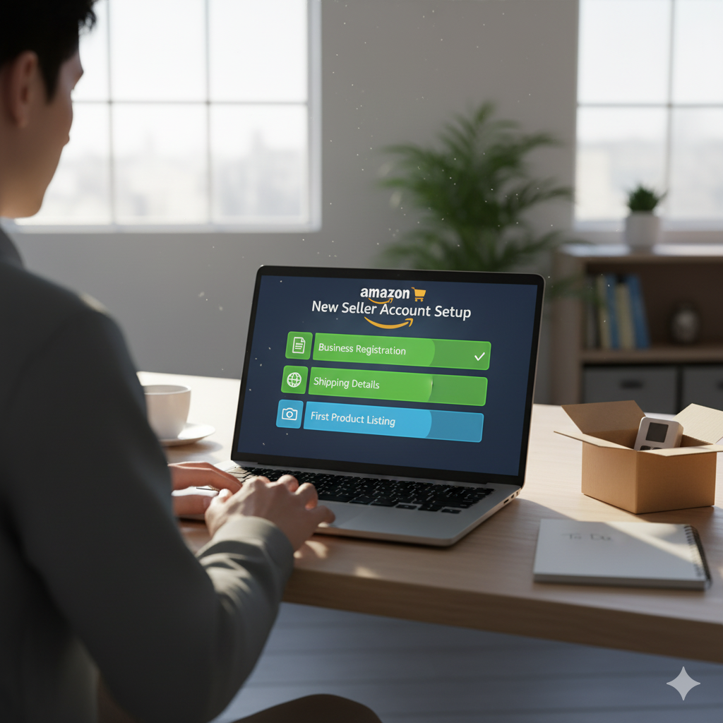 Servizio Setup Account Iniziale per Amazon: gestione operativa e consulenza specializzata e-commerce